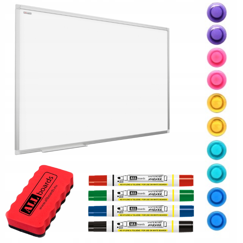 Kuivalt kustutatav magnettahvel 120x80