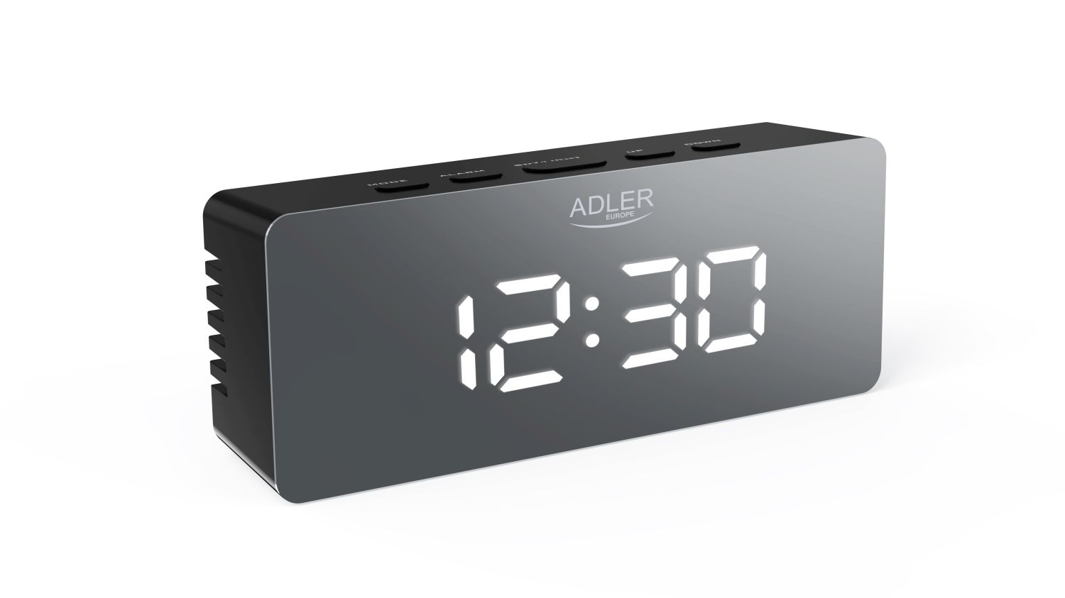 CLOCK ALARM ALARM ELEKTRILINE TERMOMEETRI LED DIGITAL Toidab vooluvõrku