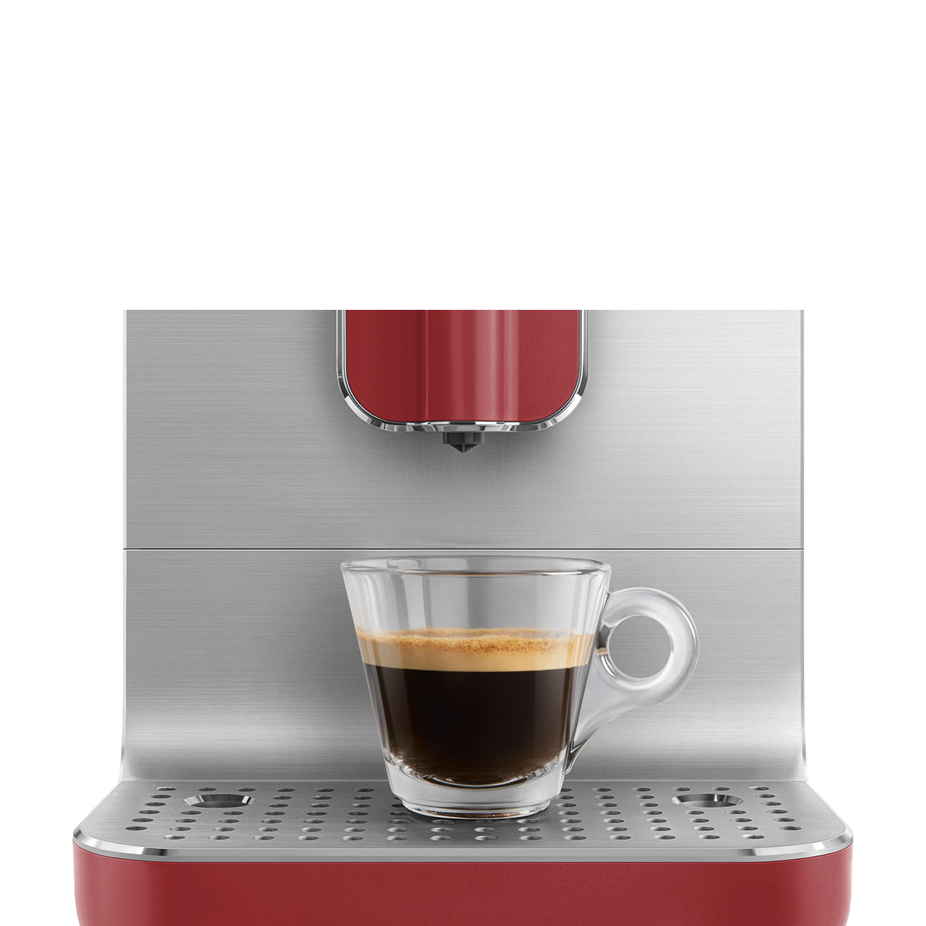 Smeg Red Espresso Manual Coffee Machine_9