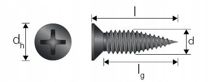 Lamedad kruvid profiilidele CD Simpson 3,9x14 500tk Pakenditükk