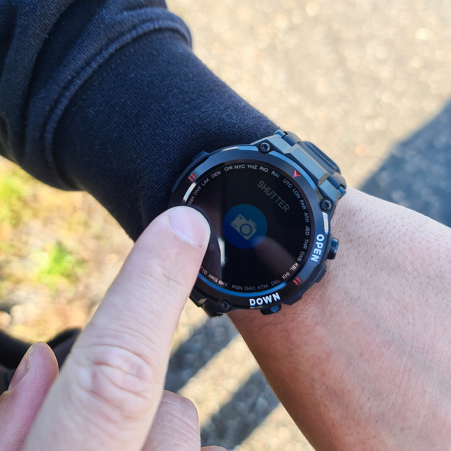 Smart Watch meeste käekell veekindel spordi-GPS, mis ühildub Android iOS-iga