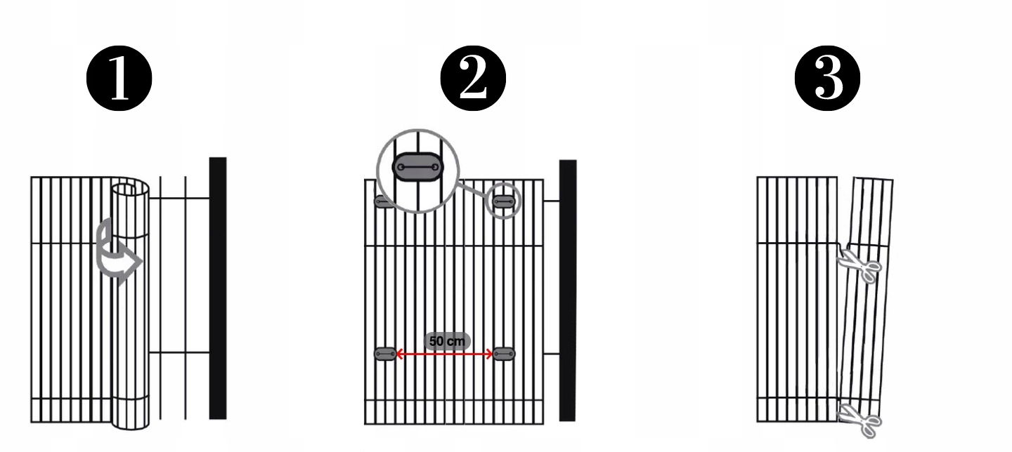 KAHEPOOLNE MATTI BAMBUUST KATE PVC AED 100x300 EAN (GTIN) 5907651401413