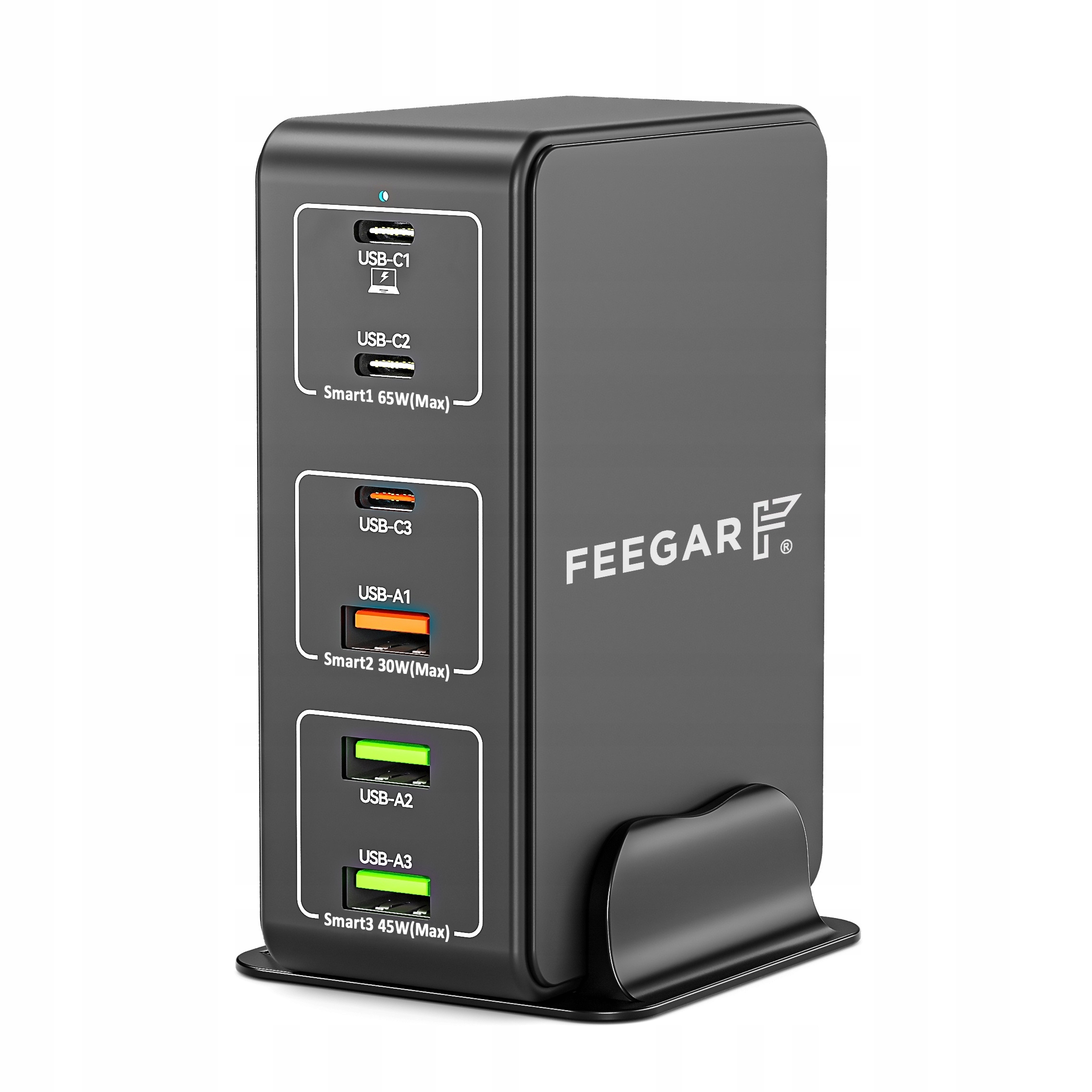 Seinalaadija Feegar Tower PRO 140W USB Type C EAN (GTIN) 5904610880258