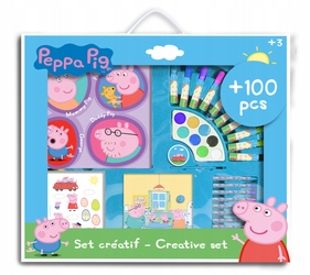 PEPPA PIG PIG SUUR LOOV KUNSTI KOMPLEKT