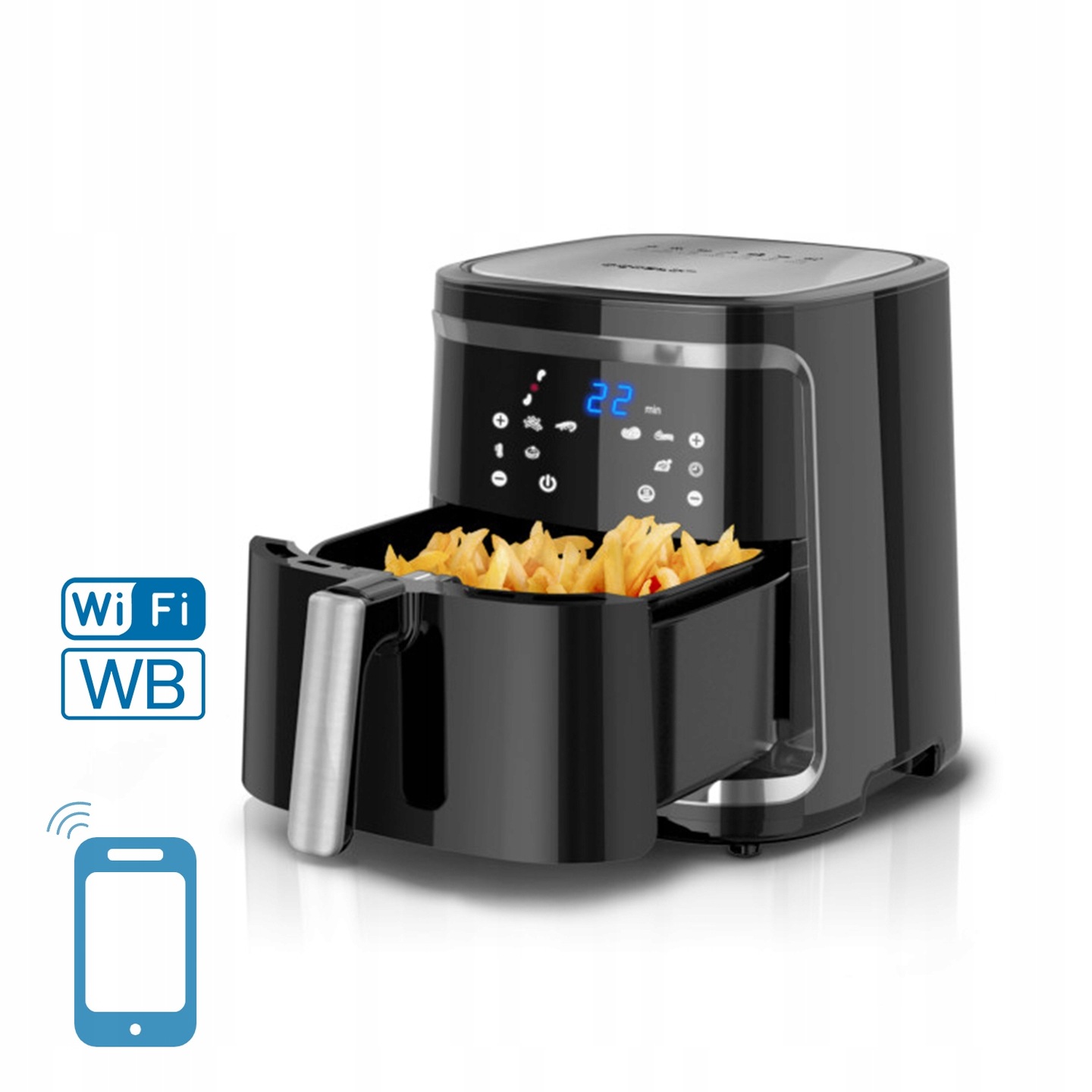 Aigostar Smart Wi-Fi Air Fryer Madala rasvasisaldusega tüüp