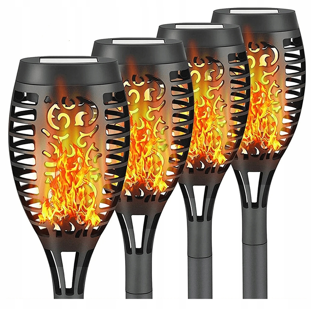 4x LED päikeselamp LANTERN TORCH FLAME EAN (GTIN) 5903796191912