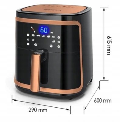 XXL SMART WI-FI 7L 1900W RASVAVABA FRYER EAN (GTIN) 8433325284633