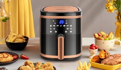 ФРИТЮРНИЦА XXL SMART WI-FI 7L 1900W FAT FREE FRYER Высота изделия 34,6 см