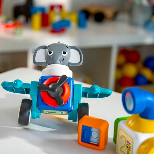 BABY EINSTEIN KLOCKI LEPSZE NIŻ LEGO DUPLO 11 SZT Materiał plastik