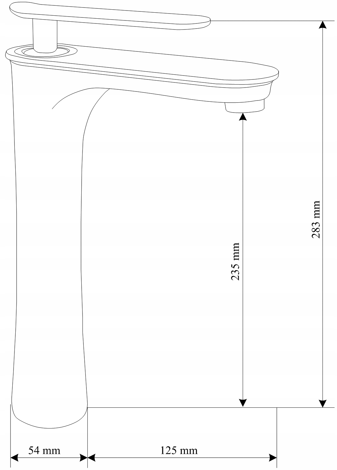 MEXEN TRINITY - ВЫСОКАЯ РАКОВИНА FAPPER CHROME EAN (GTIN) 5903163389621