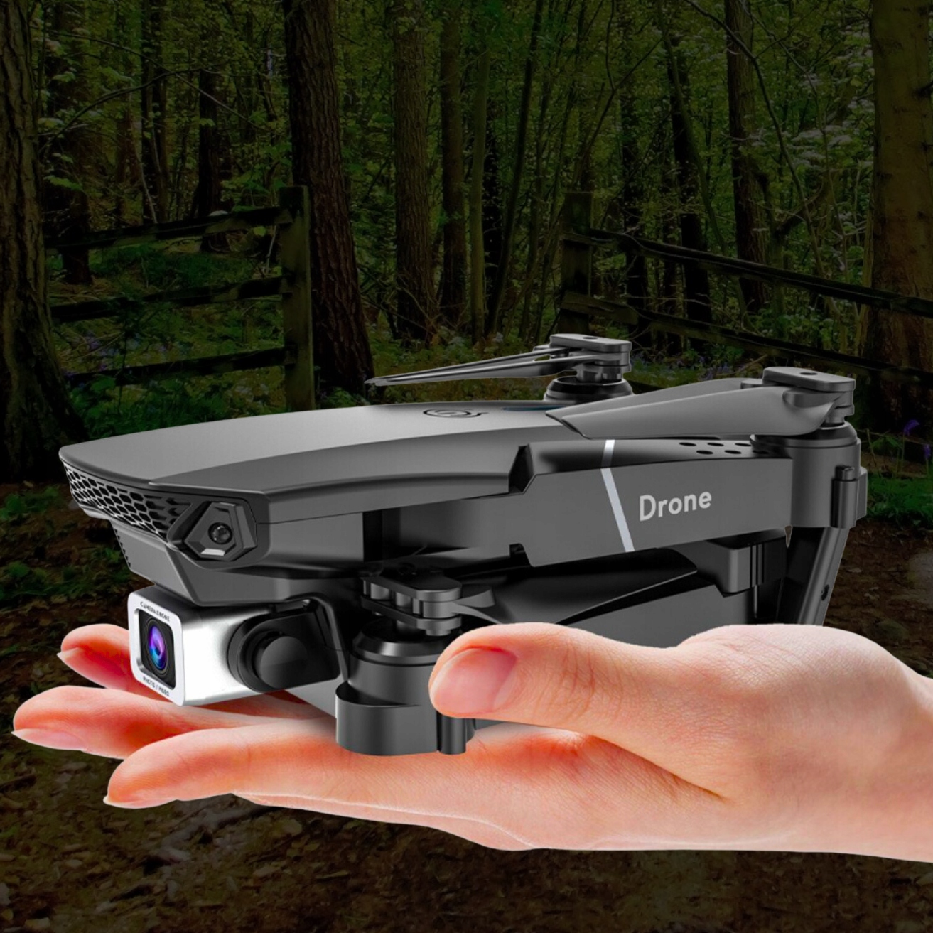 DRONE E95 PRO 2 WIFI HD-KAAMERA MÄNGUASJA hõljuv 350 m ajamiga elektriline