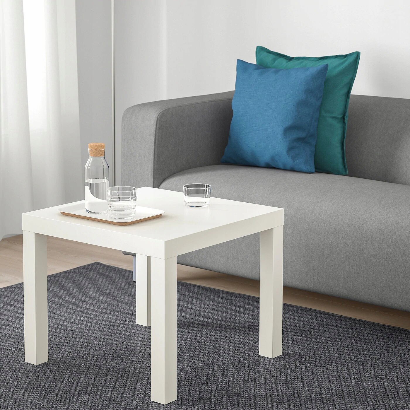 IKEA LACK diivanilaud BENCH 55x55cm WHITE Tootjakood 304.499.08