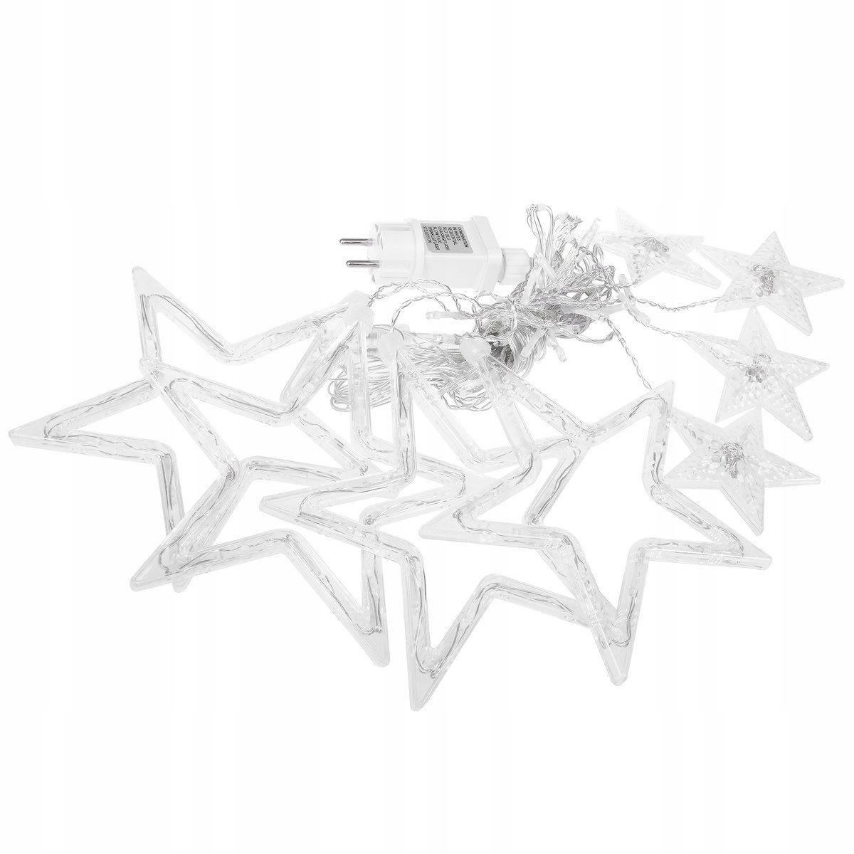 LED valguskardinad Garland Stars Icicles SuperLED lambid SuperLED bränd