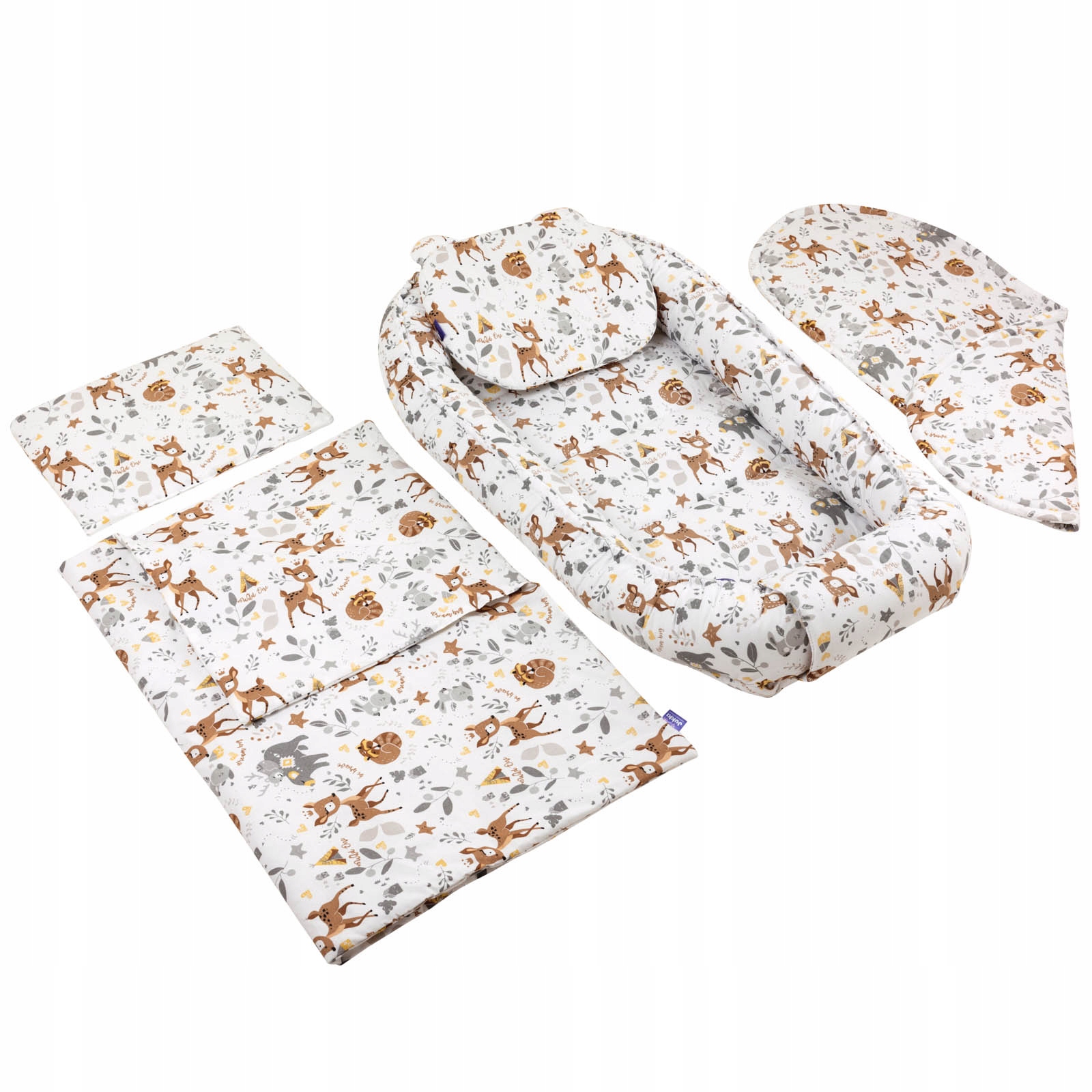 XXL COTTON COCOON BABY komplekt 5in1 JUKKI EAN (GTIN) 5904506806256