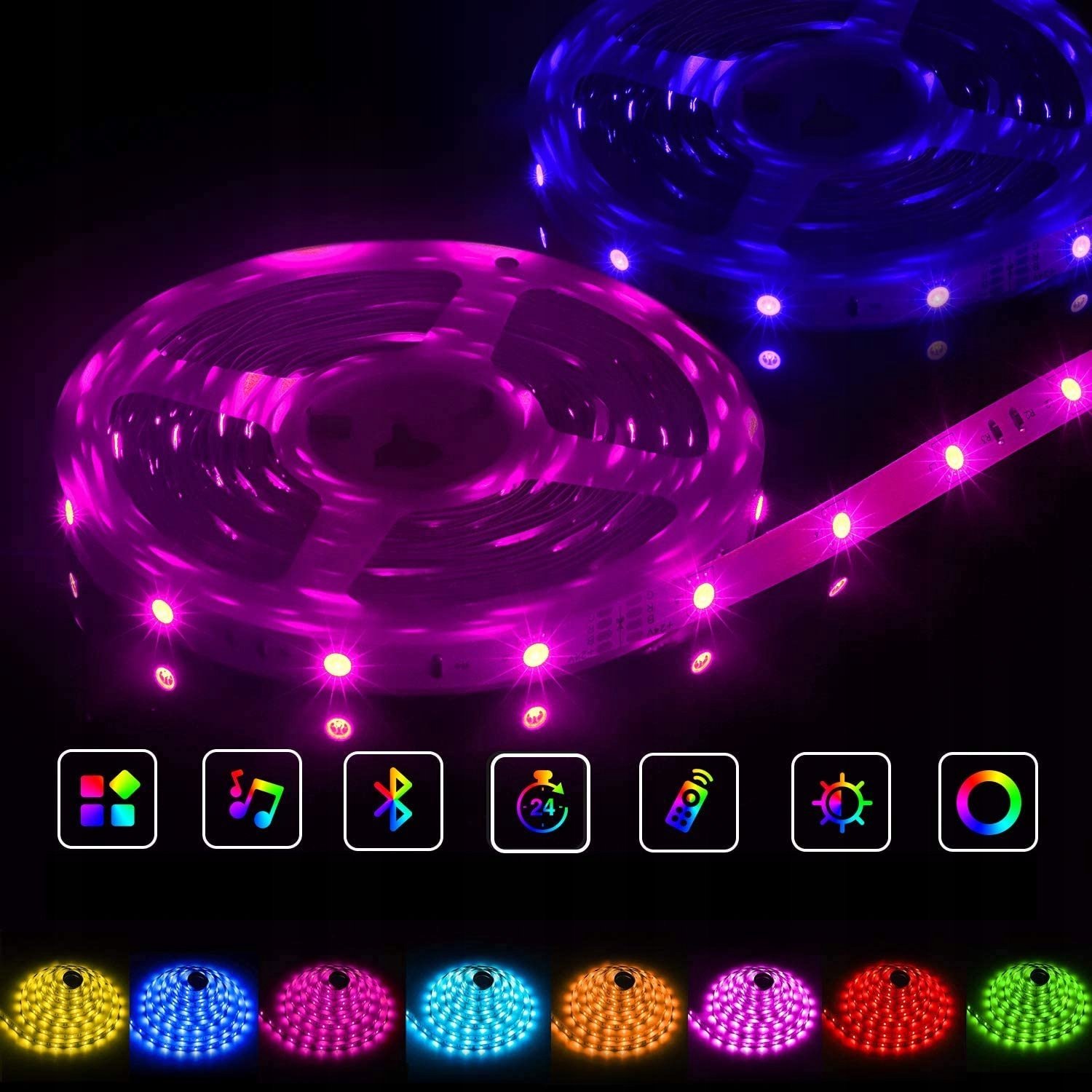 6M RGB5050 LED KIT "Bluetooth" KONTROLLMUUSIKA Tootja MatMay