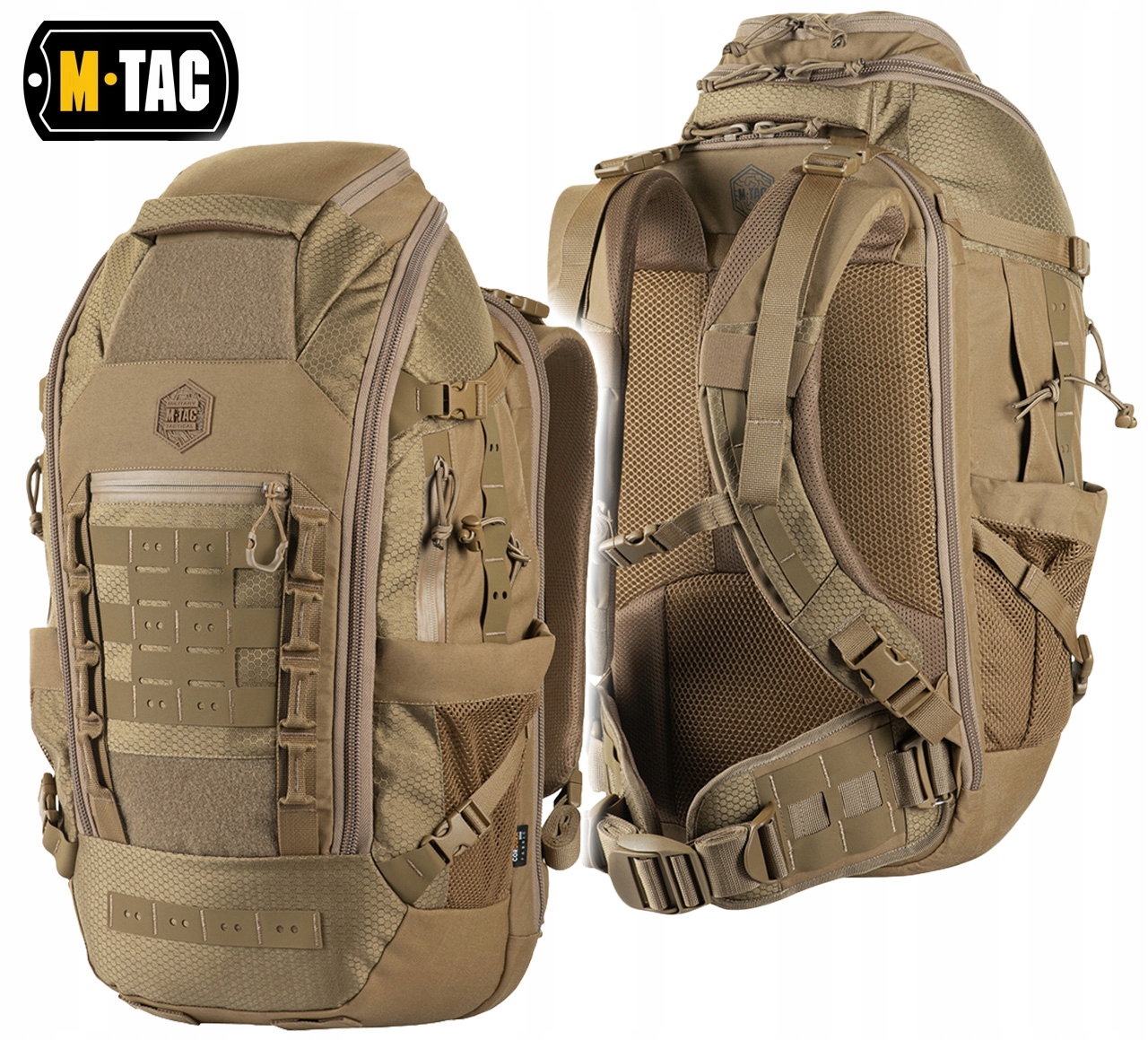 Plecak taktyczny M-Tac Small Elite Hex 36L wojskowy Molle Coyote Marka M-Tac