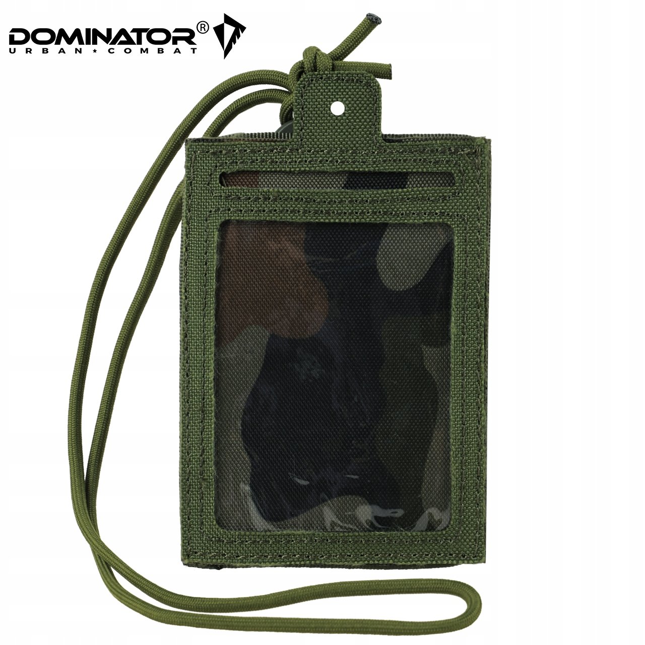 ETUI Pokrowiec na Przepustkę IDENTYFIKATOR DOMINATOR Card Case OLIVE WZ.93 Kod producenta DUA_ZS7_03