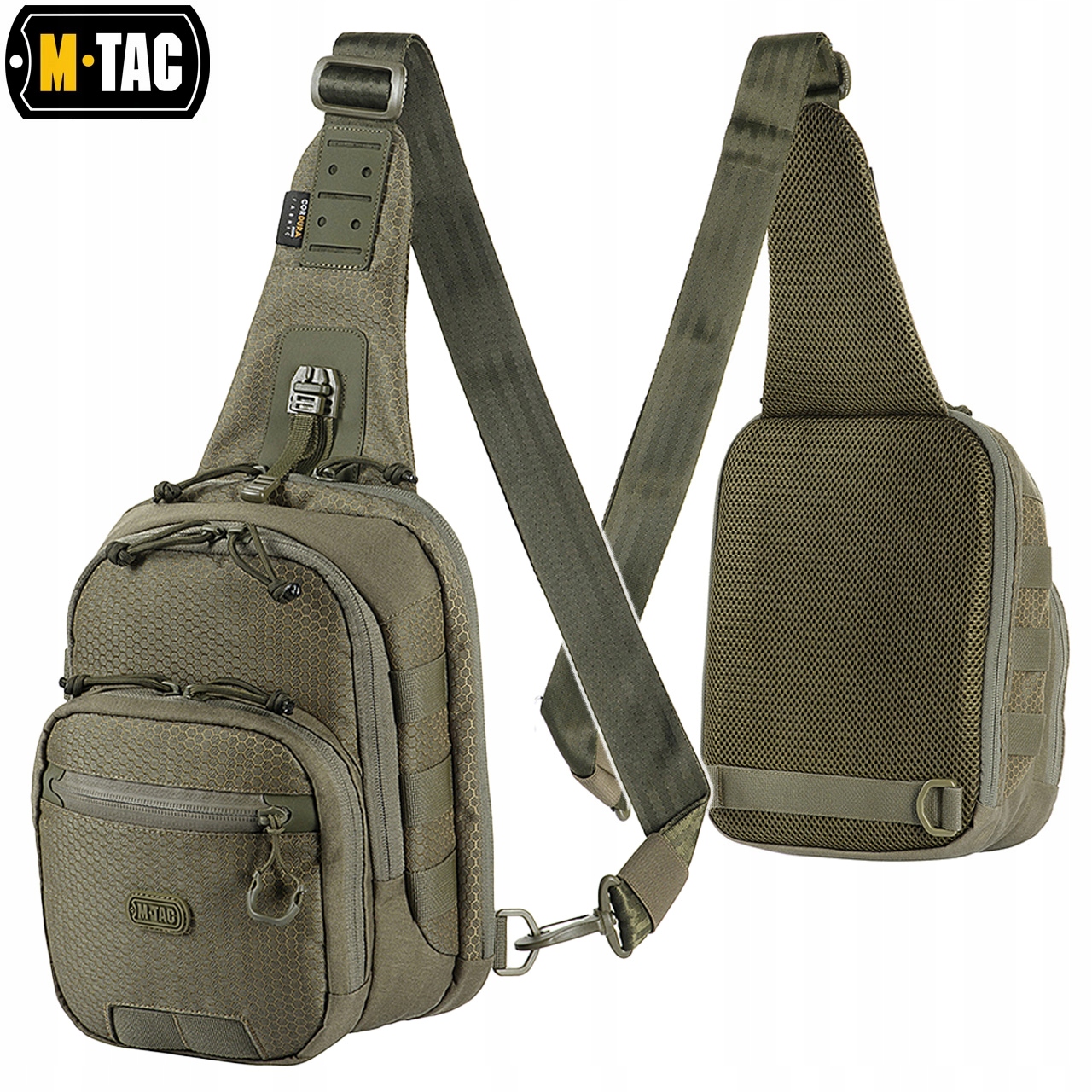 Plecak Torba Jedno Ramię Cross Slim Hex M-Tac Ranger Green Kod producenta 10210023