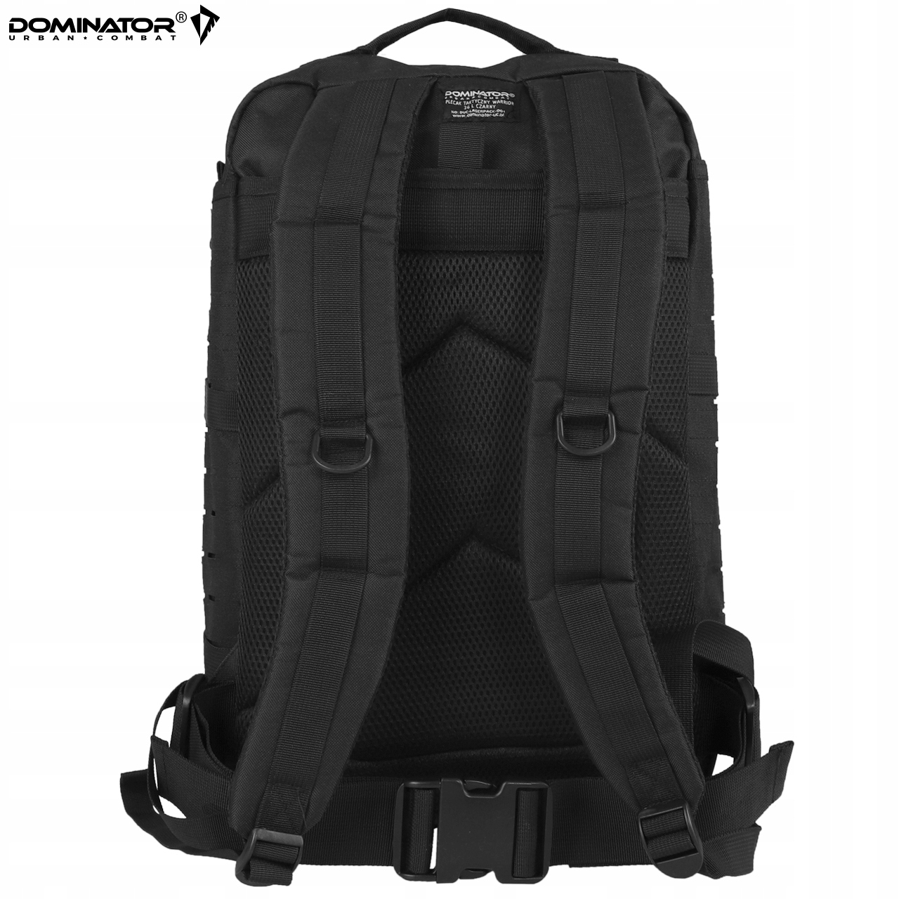 PLECAK WOJSKOWY DOMINATOR Warrior LASER 36L CZARNY Marka Dominator