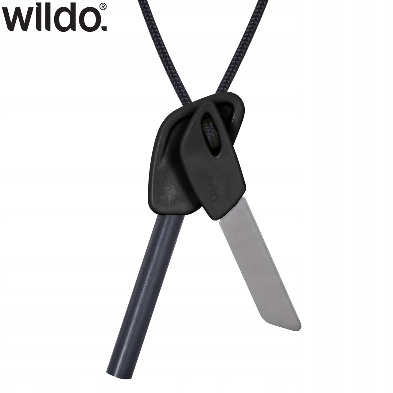 Krzesiwo Turystyczne LARGE WILDO FIRE FLASH PRO Survival bushcraft czarne Kod producenta KR-FPL-FC-01