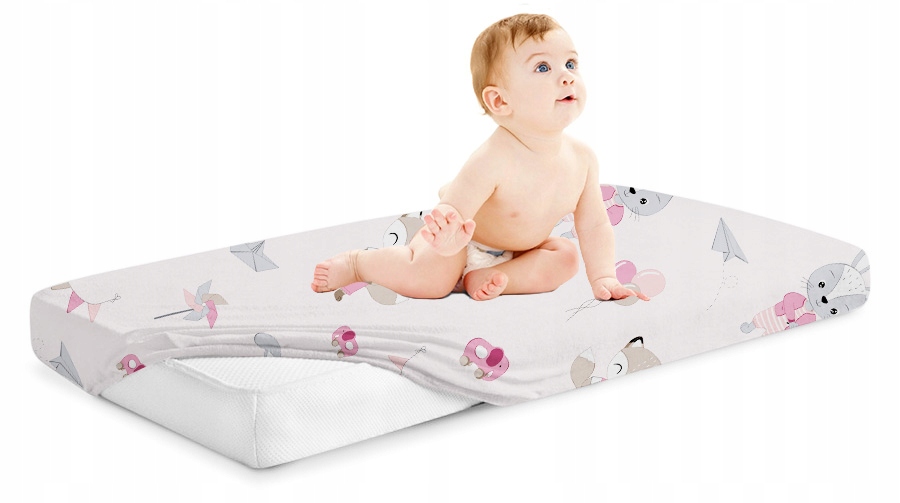 HOMMIKPUUTVILLA VOODI 100% 140x70 BABYMAM Toote laius 70 cm