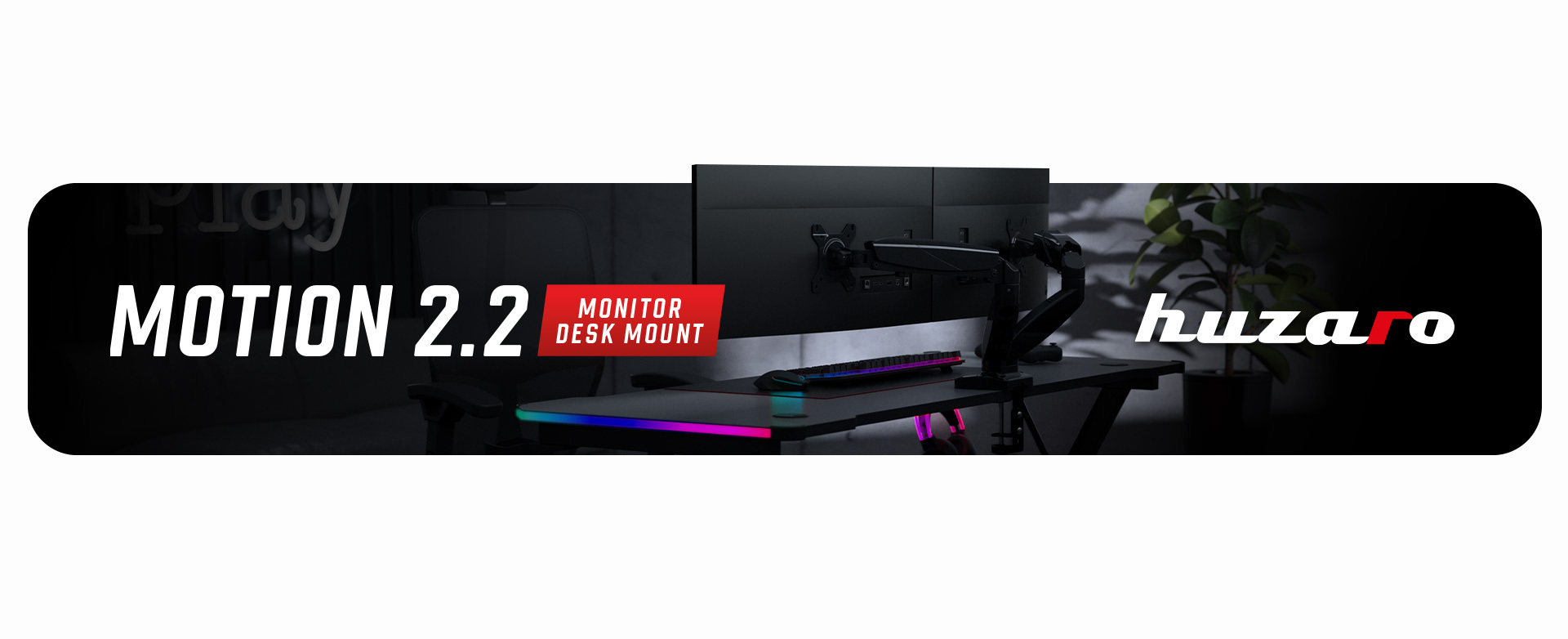 Uchwyt do monitora Huzaro Motion 2.2 slider