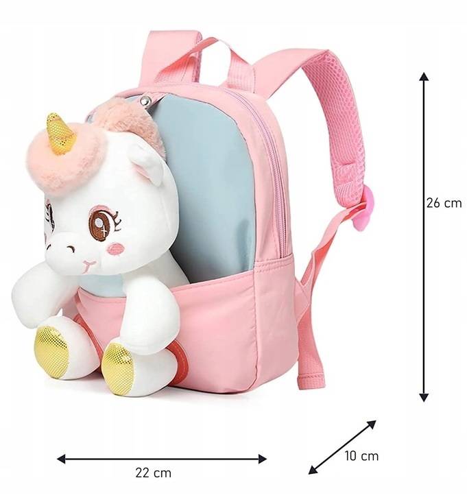 UNICORN KIDS CUSTOM KOOLIEELIKOOLI MASKOT Värvus Mitmevärviline