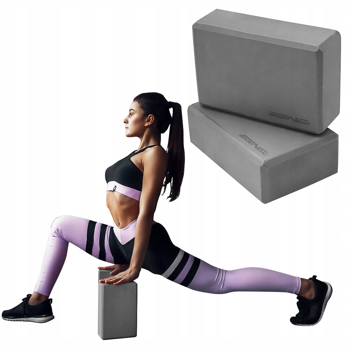 YOGA CUBE BLOCK TRUNGE BLOC ЙОГА ПИЛАТЕС EVA FOAM SPORTVIDA Состояние упаковки: оригинал