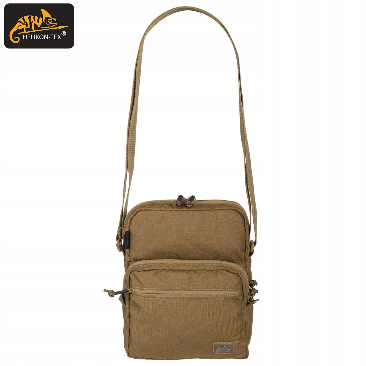 TORBA MESKA NA RAMIE MIEJSKA EDC COMPACT SHOULDER BAG HELIKON Coyote Liczba kieszeni 3