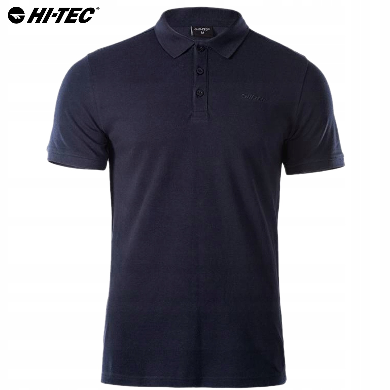 Koszulka Polo Męska Bawełniana HI-TEC ROMSO Polówka T-shirt na co dzień L Marka Hi-Tec