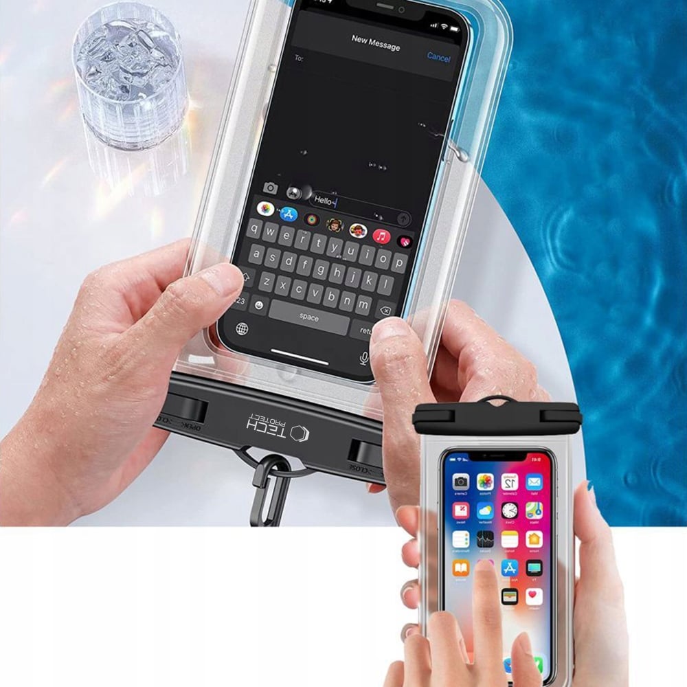 WATERPROOF IPX8 WATERPROOF DĖKAS TELEFONUI KAYAK BEACH POOL EAN (GTIN) 6216990212710