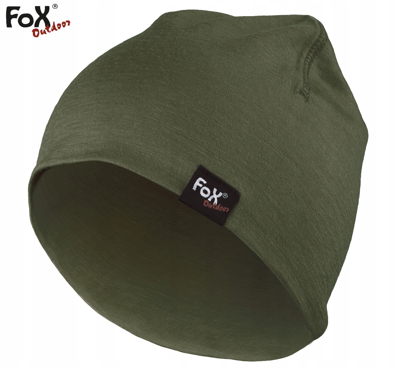 CZAPKA ZIMOWA 100% MERINO TERMOAKTYWNA FOX OLIVE Cechy brak