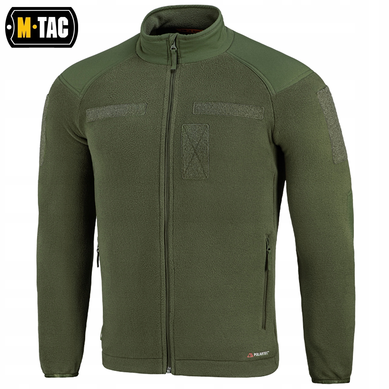 KURTKA ZIMOWA MĘSKA POLAR COMBAT FLEECE POLARTEC VELCRO TERMICZNA OLIWKOWA Kolekcja Outdoor Line