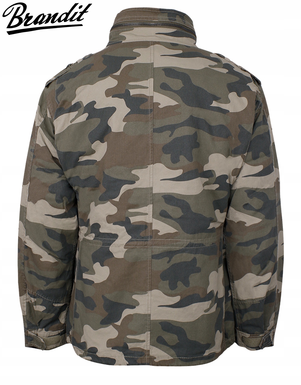 KURTKA MĘSKA WOJSKOWA BRANDIT M65 GIANT PARKA 3w1 Woodland 5XL Marka Brandit