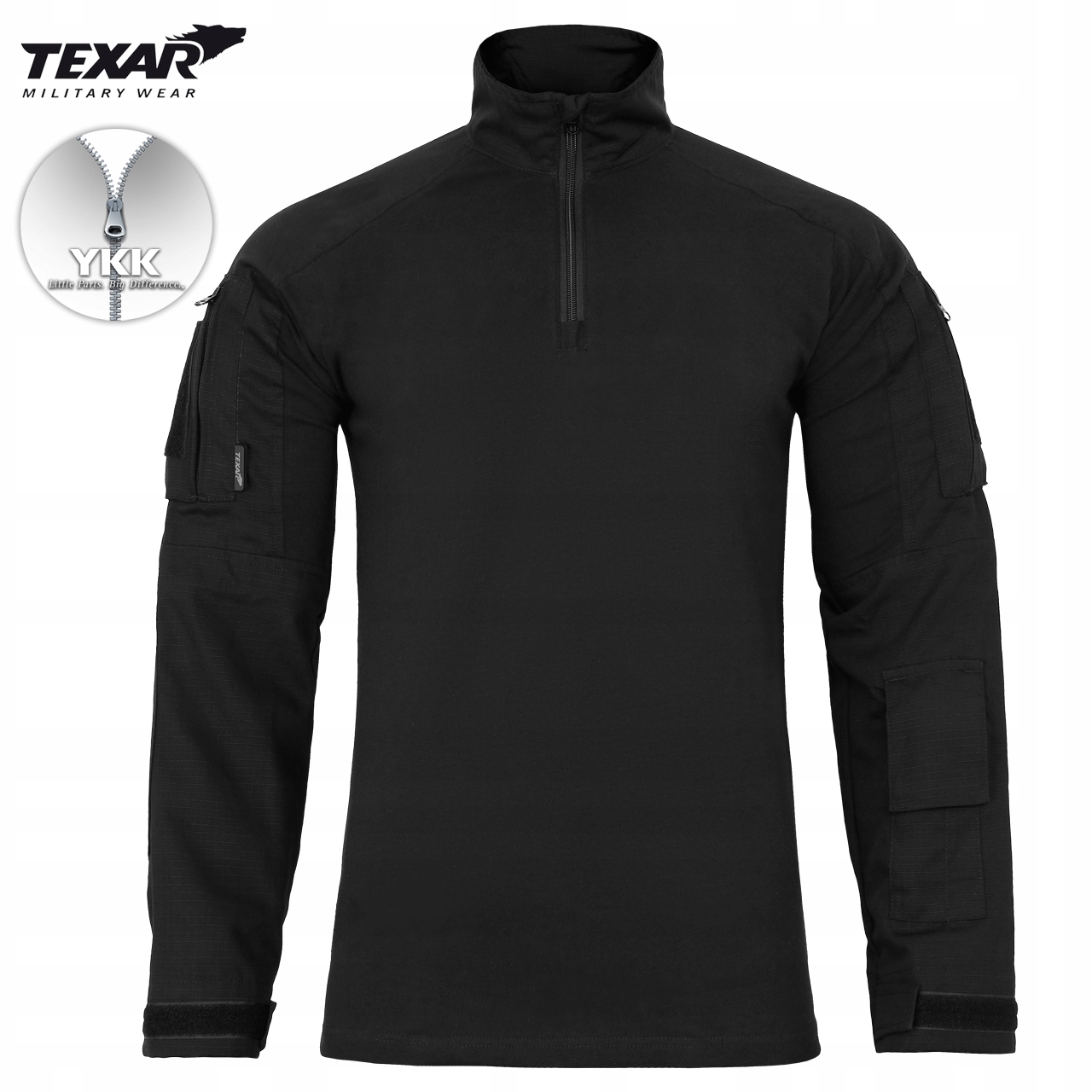 TEXAR Bluza Taktyczna WZ10 Combat Shirt Czarna oryginał / kopia kopia / replika