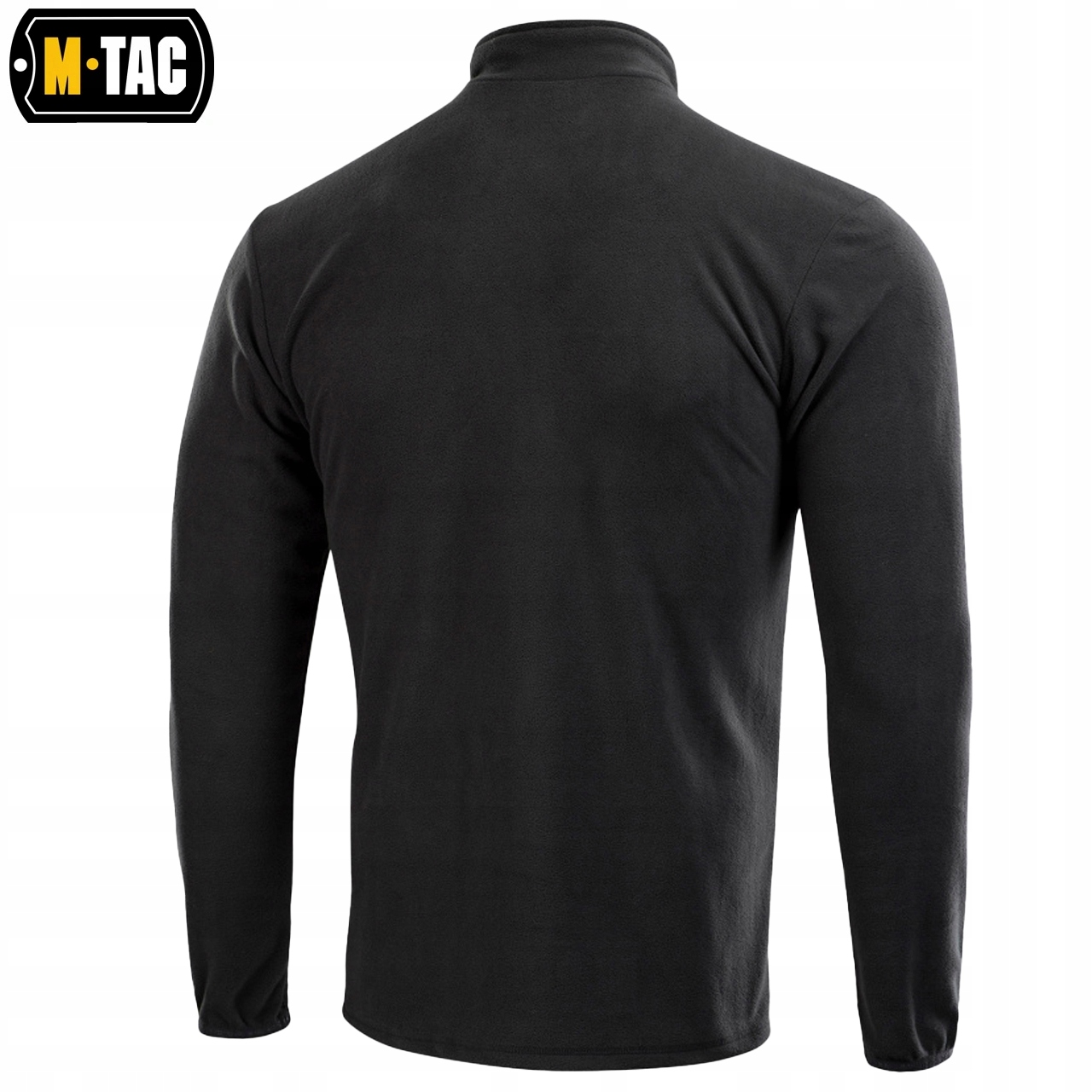 BLUZA MĘSKA POLAROWA BEZ KAPTURA M-TAC DELTA FLEECE M-TAC BLACK 3XL Rodzaj bez kaptura wkładane przez głowę