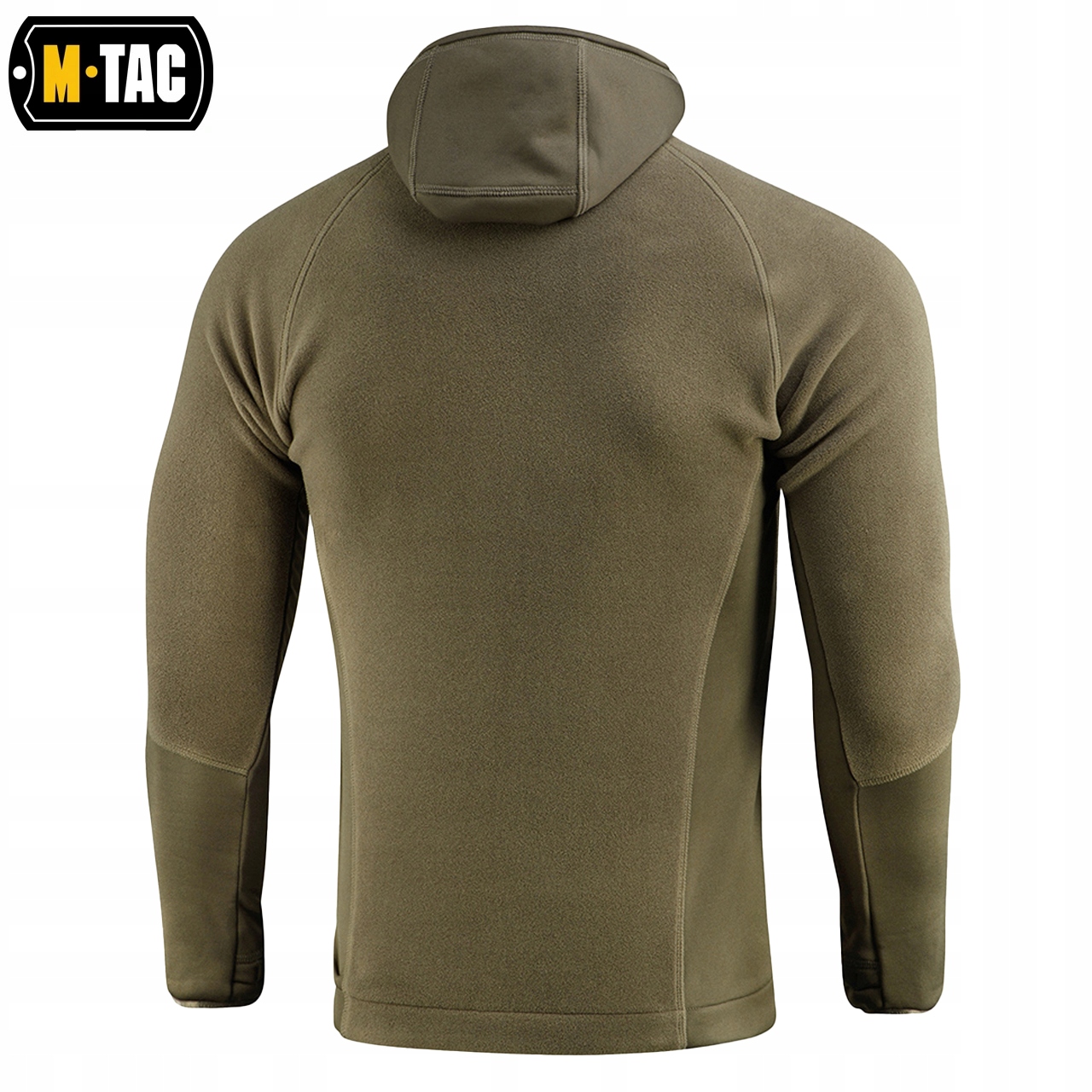 BLUZA MĘSKA ROZPINANA POLAR HOODIE POLARTEC SPORT M-TAC DARK OLIVE 2XL Odcień oliwkowy