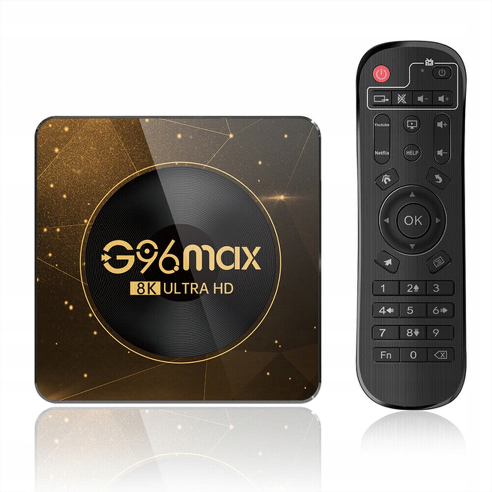 ТВ приставка G96max 2/16 ГБ android 13.0 Wifi 6 Ultra HD Состояние упаковки: оригинал