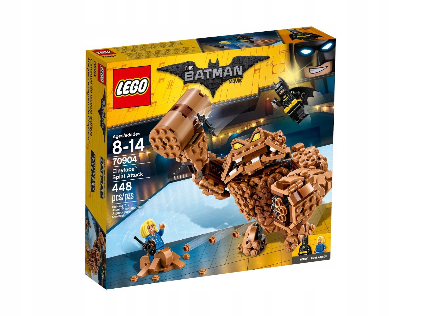 LEGO BATMAN 70904 CLAYFACE ATTACK НОВЫЙ ГДАНЬСК