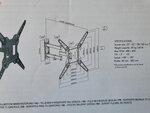 Telerikinnitus Sbox LCD-443, Vesa 75x75 - 400x400, 23