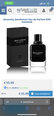 Parfüümvesi Givenchy Gentleman Boisee EDP meestele, 50 ml