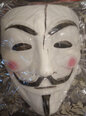 Vendeta Guy Fawkes маска, белая