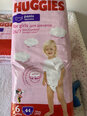 Подгузники-трусики HUGGIES PANTS Girls 6 (15-25кг), 44 шт.