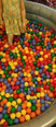 Играть в пластиковые шарики KiddyMoon для малыша 1200 штук ∅ 6 см, сертифицированный продукт, произведенный в ЕС, жёлтый/зелёный/голубой/красный/оранжевый