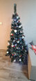 Jõuluehted jõulupuu jaoks - valged, 20tk., 6cm