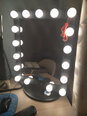 Голливудское зеркало для макияжа Gerard Brinard Black, 55x40x3см