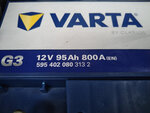 Aku Varta Blue Dynamic 95Ah 800A G3 12V