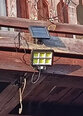 Светодиодный солнечный уличный свет с солнечной батареей, датчиком движения и пультом дистанционного управления
