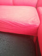 Мягкий угловой диван Benano, Красный / Черный интернет-магазин