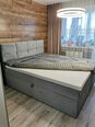 Voodi Mazzini Beds Mimicry 180x200 cm, helesinine